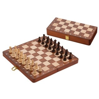 Philos 2710 - Schach, Schachspiel, Reiseschach, Feld 30 mm, Königshöhe 48 mm, magnetisch