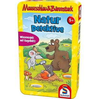 Schmidt Spiele Spiel, Mauseschlau & Bärenstark, Naturdetektive