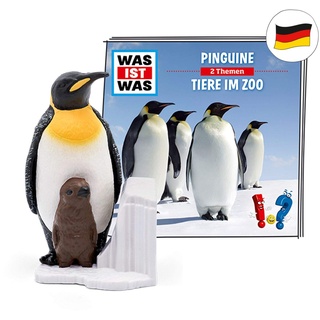tonies Hörfigur für Toniebox, was IST was – Pinguine/Tiere im Zoo, Hörspiel für Kinder ab 6 Jahren, Spielzeit ca. 48 Minuten.