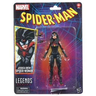 Hasbro Actionfigur Spider-Man Marvel Legends Retro Jessica Drew Spider-Woman 15 cm