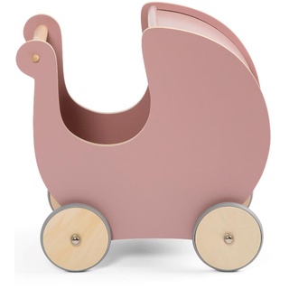 Holz-Puppenwagen Classic In Blossom Pink
