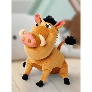 Disney König der Löwen Plüschfigur "Pumbaa" in Hellbraun - (L)25 cm - ab Geburt