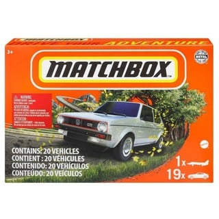 Mattel® Spielzeug-Auto [1,65€/Stk]Mattel FGM48, Matchbox Die-Cast Fahrzeuge 20er-Pack mehrf bunt