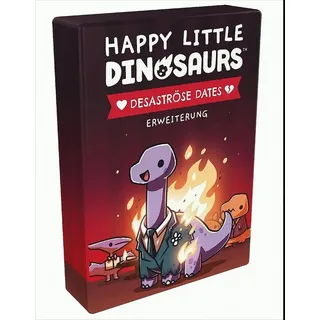 Asmodee Spiel, Happy Little Dinosaurs - Desaströse Dates DE Happy Little Dinosaurs - Desaströse Dates DE