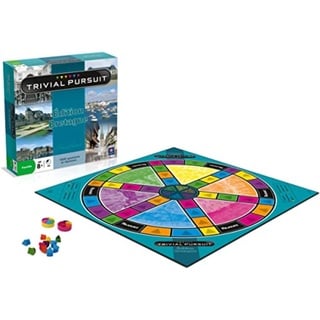 Winning Moves Trivial Pursuit Normandie 8 Jahre + – Kartenspiel für Kinder in der Normandie – Quiz-Spiel – Reisespiel – Lernkarten – Quiz-Spiele