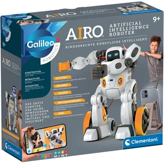 Clementoni® Roboter Galileo, AIRO - Mein interaktiver Roboter, Made in Europe; FSC® - schützt Wald - weltweit bunt