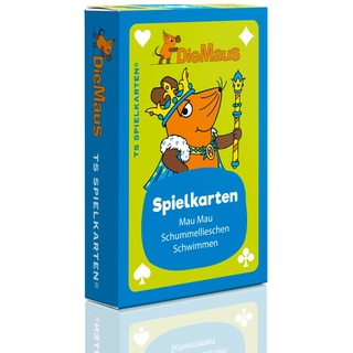 TS Spielkarten | Die Maus Kartenspiel für Kinder ab 3 Jahre | Mau-Mau & Schwimmen Spielkarten - Motive aus der Sendung mit der Maus