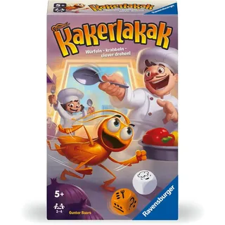 Ravensburger Spiel Mitbringspiel Schnelligkeitsspiel Kakerlakak 22446