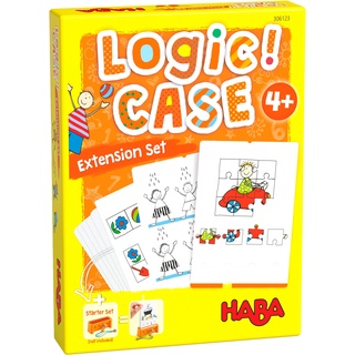 HABA 306123 - LogiCase Extension Set – Kinderalltag, Mitbringspiel ab 4 Jahren, Bunt