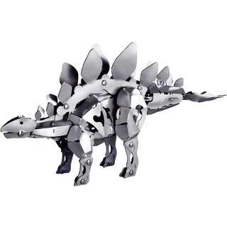 Tronico 20038 - Metallbaukasten Dinosaurier Stegosaurus, Aluminium, 88-teilig