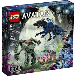 LEGO® Konstruktionsspielsteine LEGO® Avatar 75571 Neytiri und Thanator vs. Quaritch im MPA
