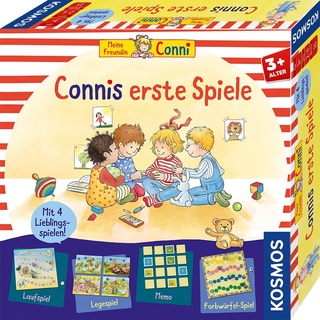 Kosmos Spielesammlung, Kinderspiel Connis erste Spiele, Made in Germany bunt