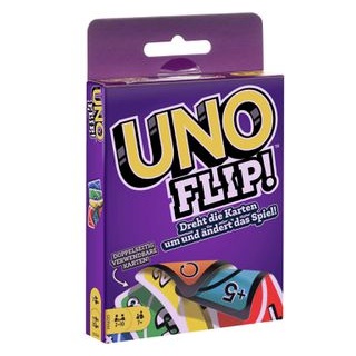 Mattel Kartenspiel GDR44, Uno Flip, ab 7 Jahre, 2-10 Spieler