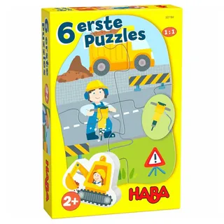 Haba Puzzle Baustelle, Puzzleteile bunt