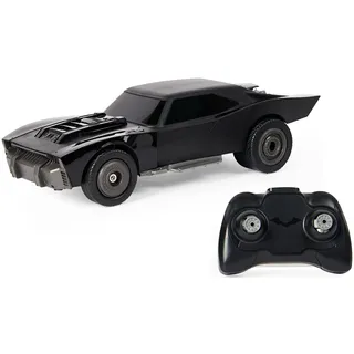 DC Comics 6060469, The Batmobile ferngesteuertes Auto mit offiziellem Batman-Film-Styling, Kinderspielzeug für Jungen und Mädchen ab 4 Jahren, Mehrfarbig