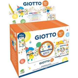 Giotto, Malstifte, Farbstiftetui Mini Pencils Party-Set (Mehrfarbig, 60 x)