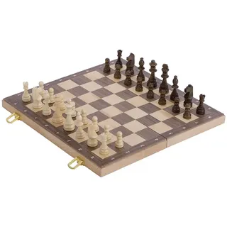 Goki Schachspiel in Holzklappkassette  56922