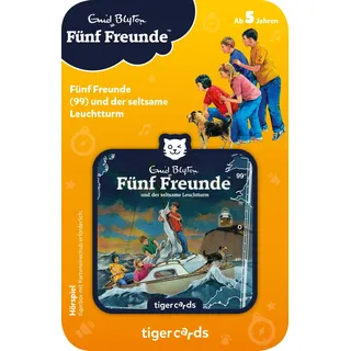 tigermedia tigercard Fünf Freunde Folge 99 der seltsame Leuchtturm Rätsel Detektiv Geschichte tigerbox Hörbox Audiobox Kinder Hörspiel Hörbuch