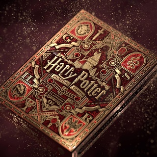 Murphy's Magic Supplies, Inc. Harry Potter (Red-Gryffindor) Spielkarten von theory11, tolles Geschenk für Kartensammler