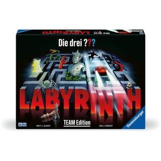 Ravensburger 22685 - Die drei ??? Labyrinth - Team Edition - Die kooperative Variante des Spieleklassikers für 2 - 4 Personen ab 8 Jahren mit Just...