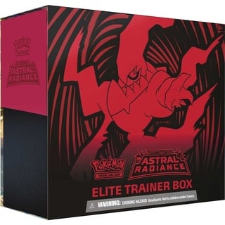 POKÉMON Sammelkarte TCG Sword & Shield: Astral Radiance Elite Top Trainer Box Englisch rot