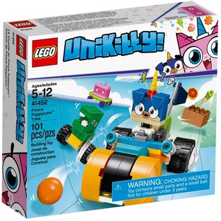 LEGO 41452 Unikitty Das Dreirad von Prinz Einhorn-Hündchen