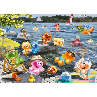 Ravensburger Puzzle 12000625 - Gelini Seepicknick - 1000 Teile Puzzle für Erwachsene und Kinder ab 14 Jahren,