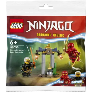 LEGO Ninjago Set: Kais und Raptons Duell im Tempel - Ninja-Action-Spaß für Kinder ab 6 Jahren