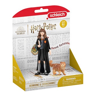 Schleich® Harry Potter 42635 Hermine Granger und Krummbein Spielfigur