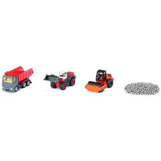 Siku Gift set Straßenbau, Fahrzeug-Set, 3 Jahr(e), Metall, Kunststoff, Mehrfarbi