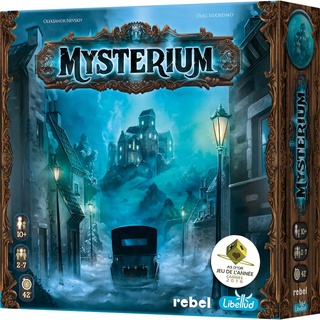 Rebel | Mysterium (Polen) | Brettspiel | Für Kinder | Alter 10 + | 2+ Spieler | Spielzeit ca. 42 Min.