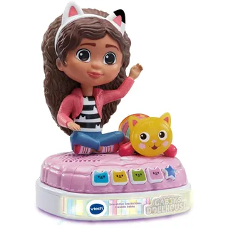 VTech Gabby's Dollhouse - Interaktive Geschichten-Freundin Gabby – Spannende Geschichten mit den Originalstimmen von Gabby und Kuschelkatze – Für Kinder von 3-6 Jahren