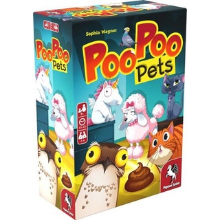Brettspiel Poo Poo Pets 18338G von Pegasus Spiele - Spannendes Spiel für die ganze Familie