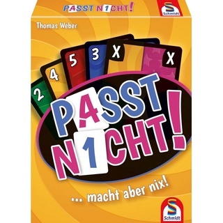 Schmidt Spiele Spiel, Kartenspiel Strategiespiel Passt nicht! 75054