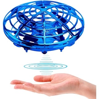 ShinePick UFO Mini Drohne, Kinder Spielzeug Handsensor Quadcopter Infrarot-Induktions-Flying Ball Fliegendes Spielzeug Geschenke für Jungen Mädchen Indoor Outdoor Fliegender Ball