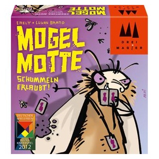 Schmidt-Spiele Kartenspiel 40862 Mogel Motte, Drei Magier Spiel, ab 7 Jahre, 3-5 Spieler