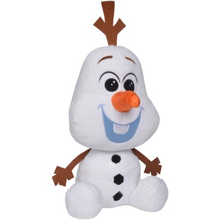 Simba 6315877627 - Disney Frozen II Chunky Olaf, 43cm Plüschfigur, Plüschspielzeug, Kuscheltier, Eiskönigin, Elsa, Schneemann, ab den ersten Lebensmonaten