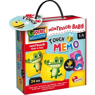 Lisciani Montessori Baby Touch - Memory-Spiel