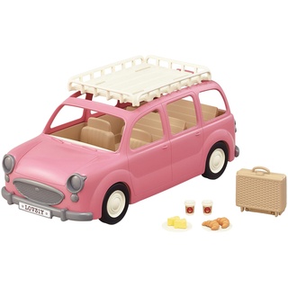 Sylvanian Families L5535 Familienauto mit Picknickzubehör - Puppenhaus Auto Spielset