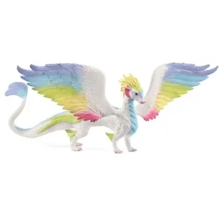 Schleich 70728 - Bayala, Regenbogendrache, Spielfigur, 22x33x11cm