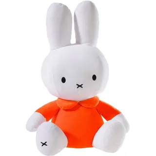 Heunec® Kuscheltier Miffy Hasendame weiß/orange, 50cm orange|weiß