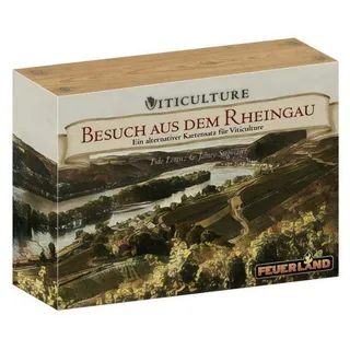 Feuerland Spiel, Familienspiel FEU63547 - Besuch aus dem Rheingau: Viticulture, ab 12..., Worker Placement bunt