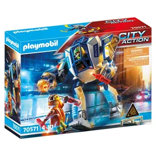 PLAYMOBIL City Action 70571 Polizei-Roboter: Spezialeinsatz