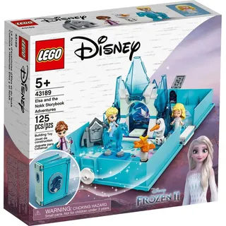 LEGO® LEGO® Disney 43189 Elsas Märchenbuch Konstruktionsspielsteine, (125 St)