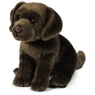 Anna Club Plüsch Kuscheltier Plüschtier - Labrador Hund (braun, 26cm) braun