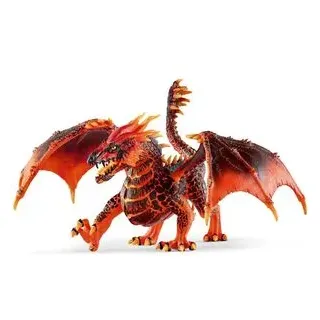 schleich Spielfigur ELDRADOR 70138, ab 7 Jahre, Lavadrache, 18,8 x 14,5 cm