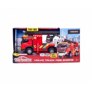 SIMBA Spielzeug-Feuerwehr Majorette 213713000 - Volvo Truck Fire Engine