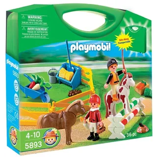 PLAYMOBIL® 5893 - Spielkoffer Ponyhof - Bunt