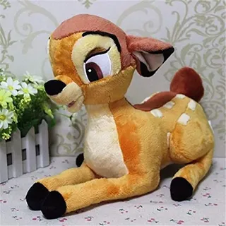 wqmdeshop Stofftier 35 cm Schöne Anime Cartoon Kleine Hirsche Bambi Plüsch Stofftier Puppe, 1 Stück/Packung