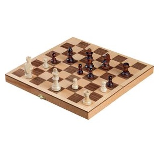 Philos Brettspiel 2708, Schach, ab 6 Jahre, in Holzkassette, 2 Spieler